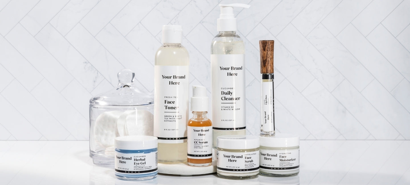 Create your own beauty and skincare brand with Onoxa